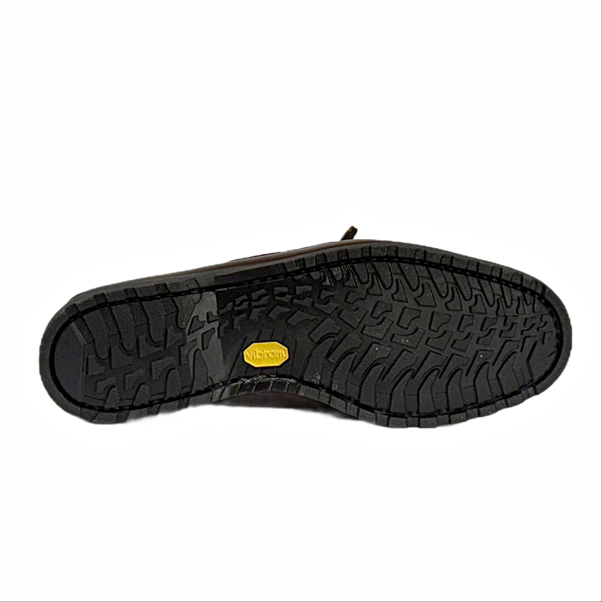 In Stock Men’s Quoddy Head Boat Shoe CL: Brown Charcoal - Image 6