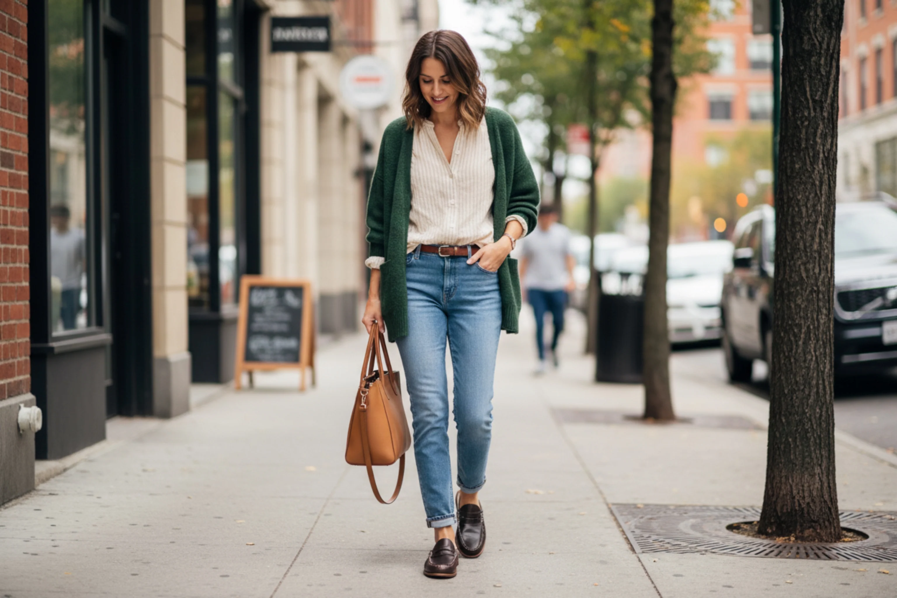 In Stock Women's Penny Mule: Burgundy - Image 6
