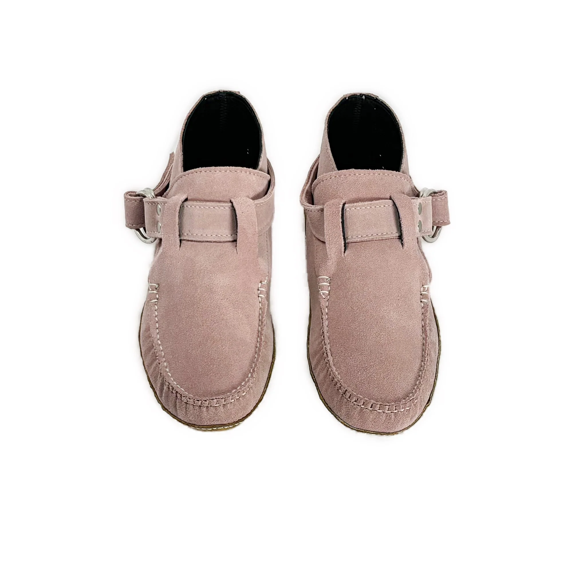 KKB Original Ring Boot - Pink Suede Leather Lined - Image 5