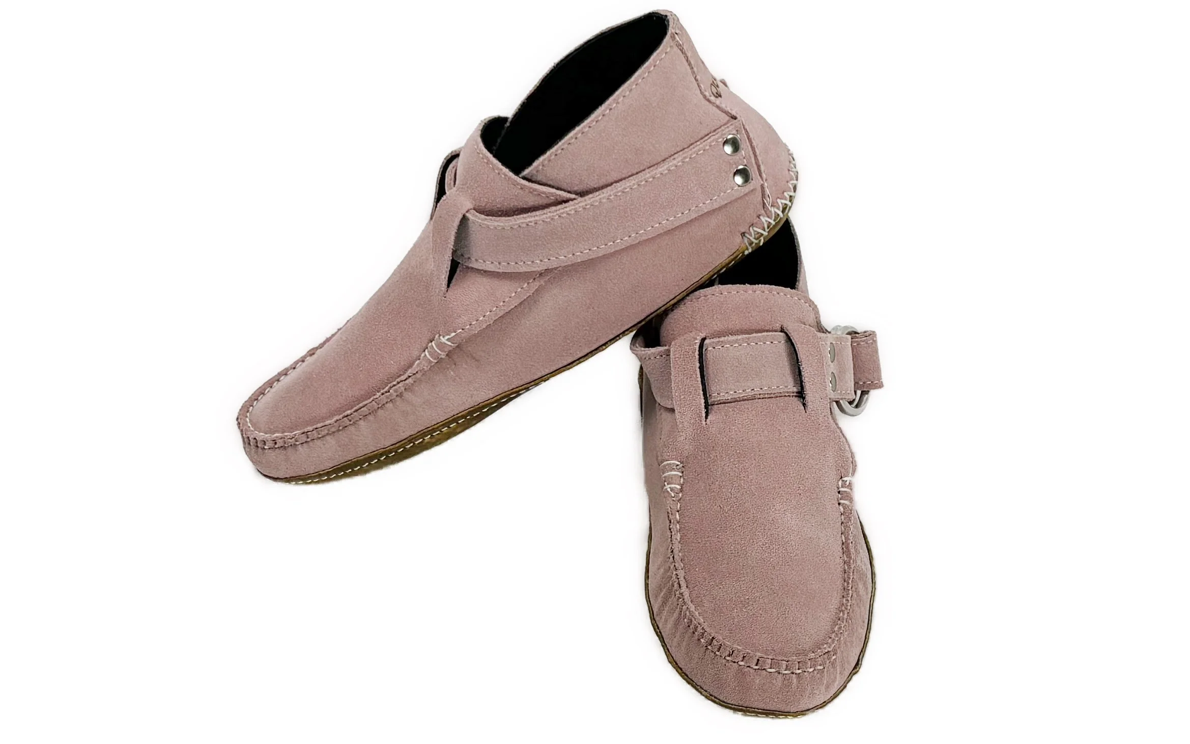 KKB Original Ring Boot - Pink Suede Leather Lined - Image 6