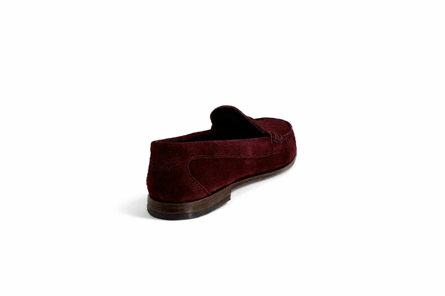 KKB Penny Loafer: Burgundy Suede - Image 4