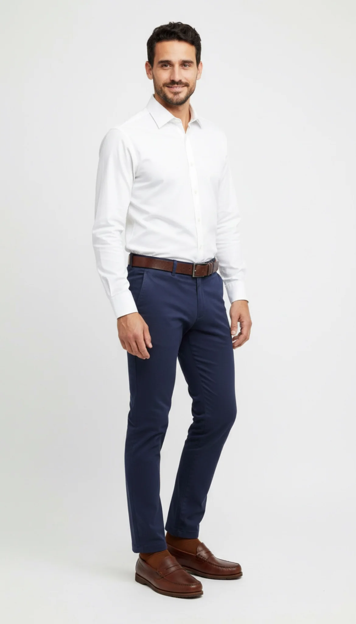 In Stock Men's Rover Penny: Brown - Image 4