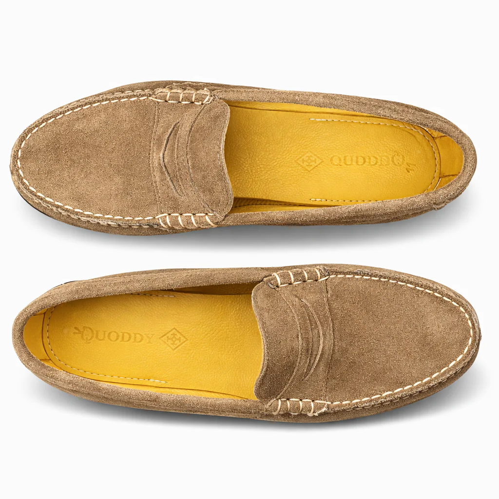 Men’s LE Vessel Driver: Mushroom Suede - Image 4