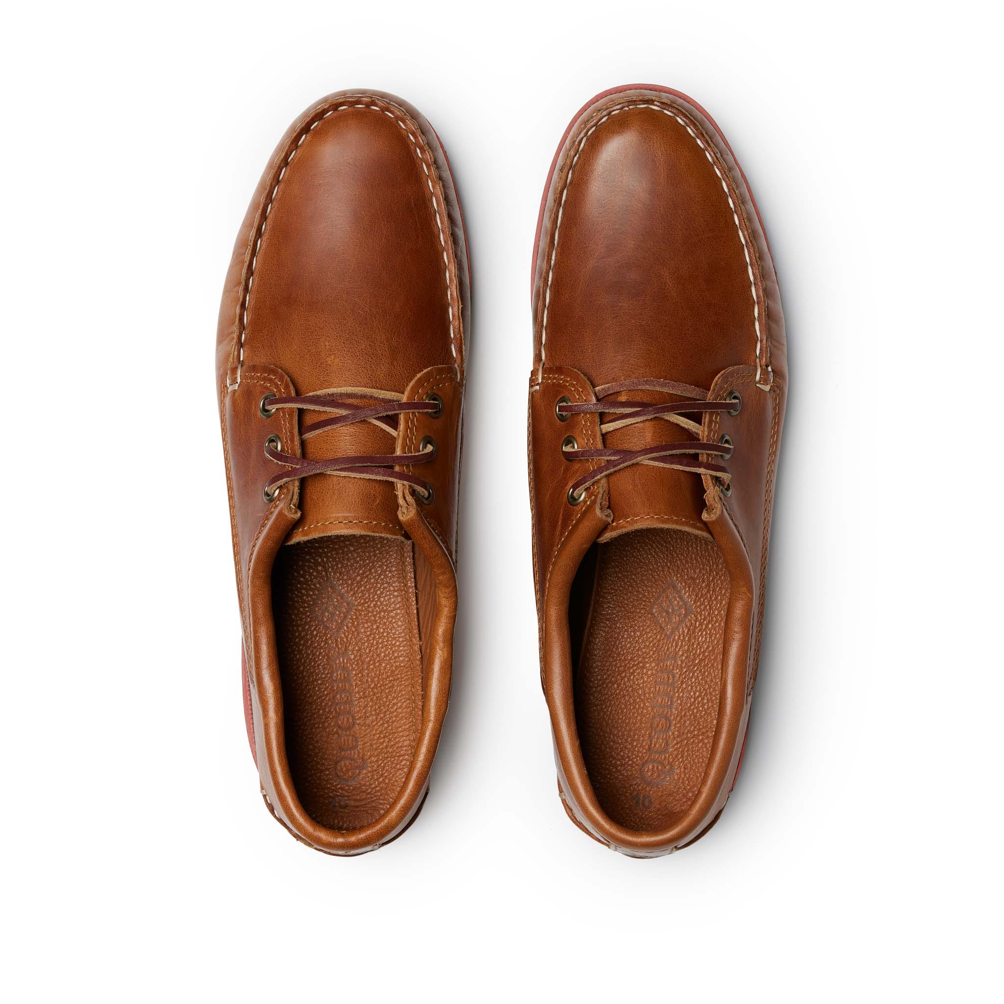 In Stock Men’s Blucher Shoe: Whiskey - Image 3