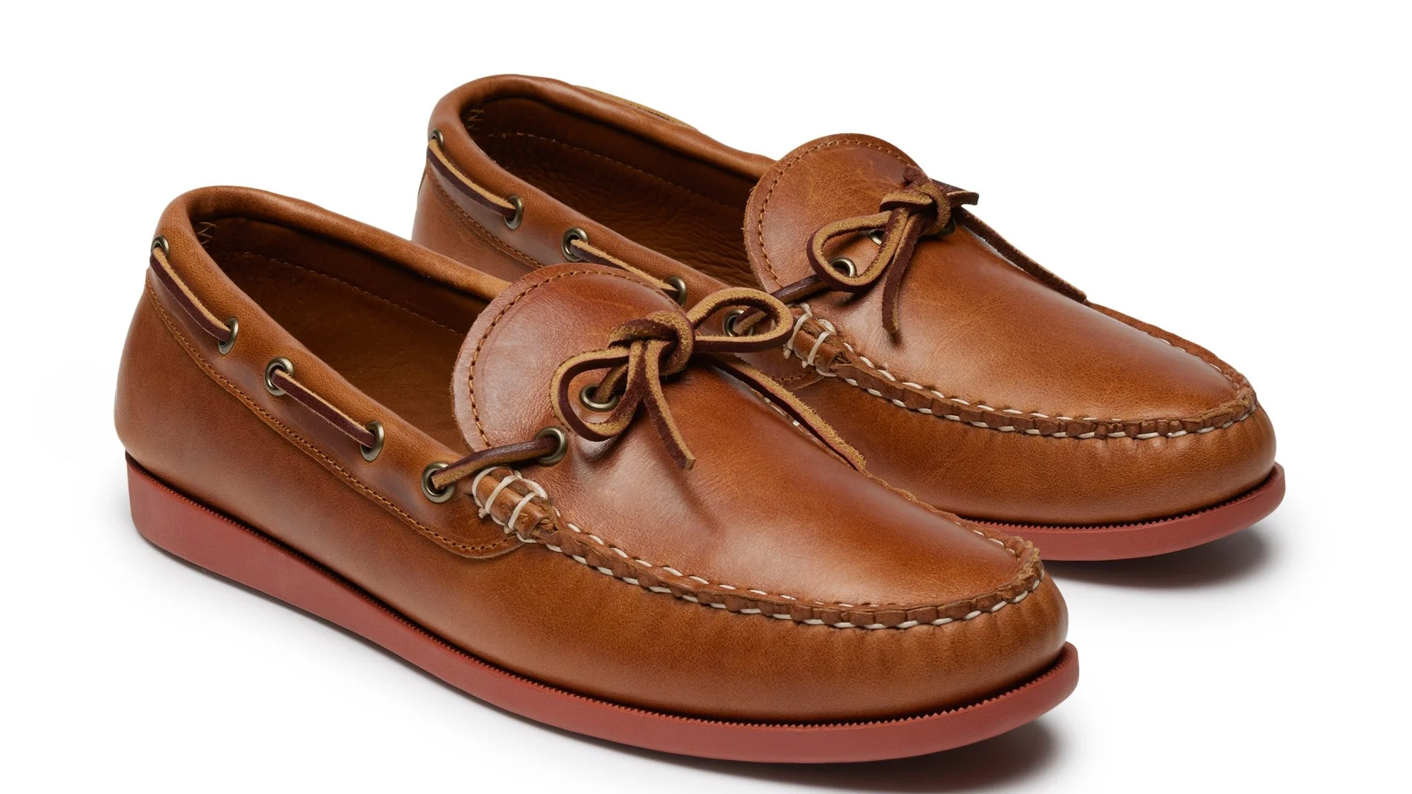 In Stock Men’s Canoe Shoe: Whiskey - Image 3