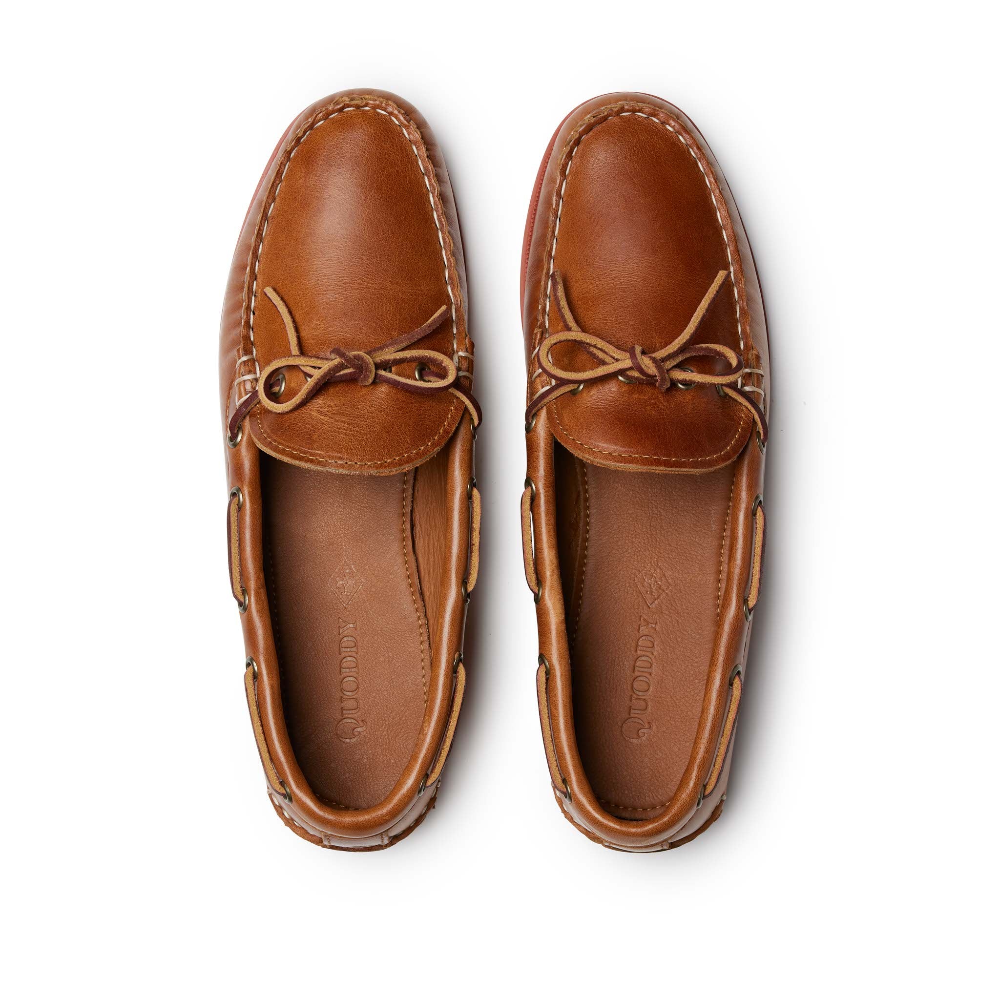 In Stock Men’s Canoe Shoe: Whiskey - Image 4