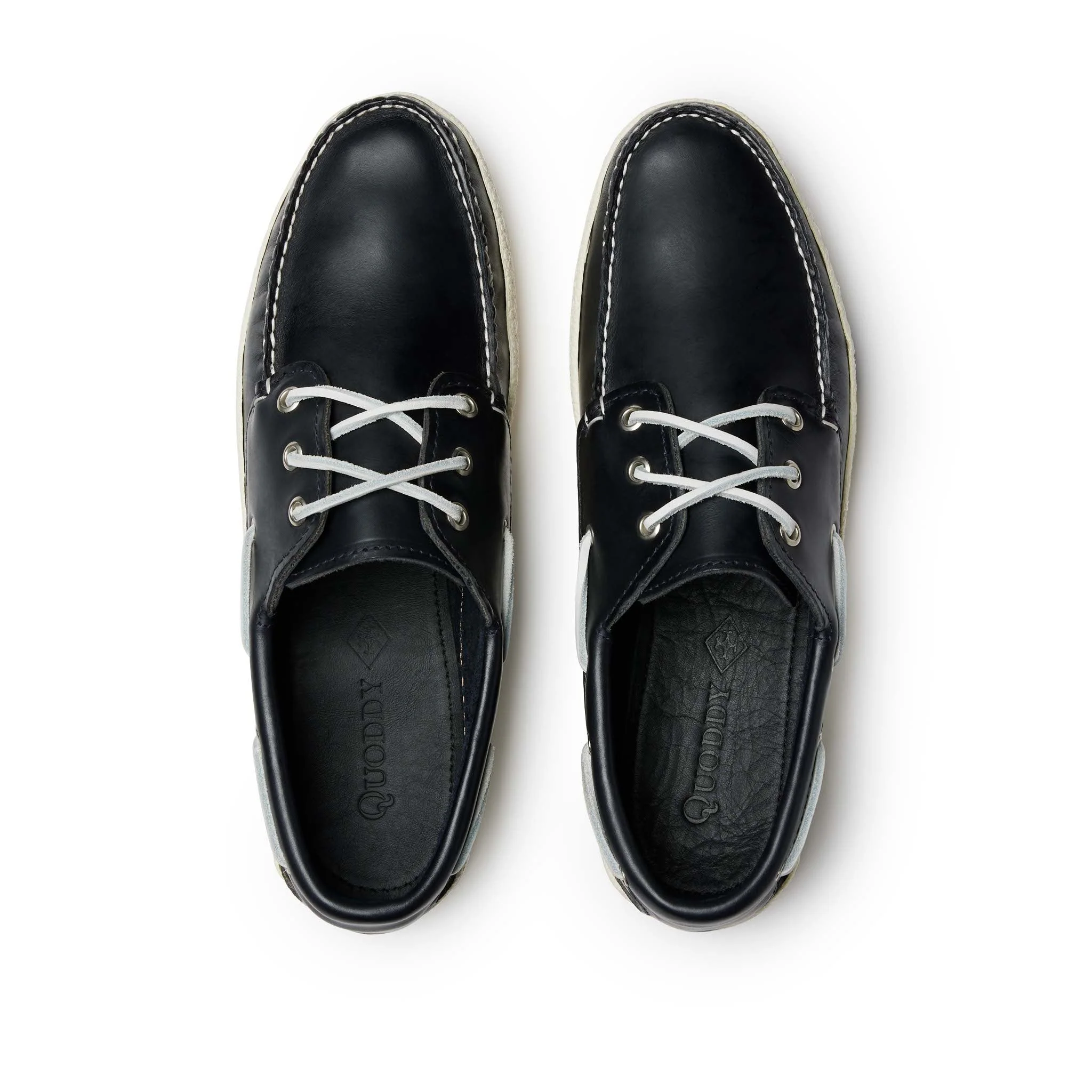 In Stock Men’s Runabout Shoe: Navy - Image 4