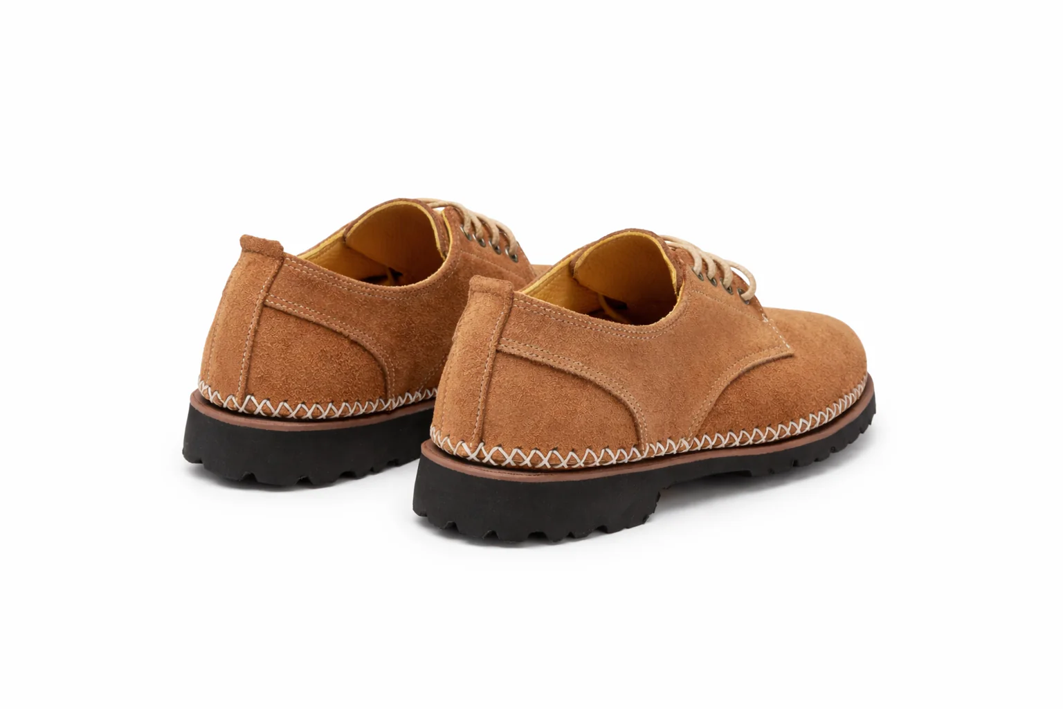 Men's Bennett XStitch Oxford: Toffee Suede - Image 3