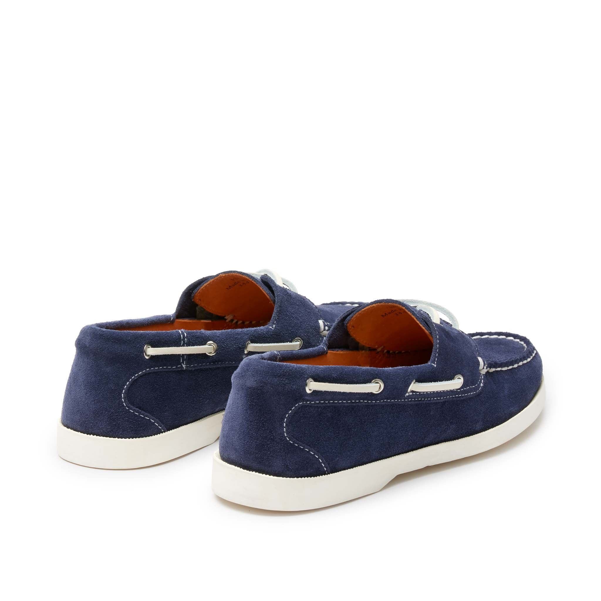 Women’s Auburn Boat Shoe: Navy Suede - Image 4